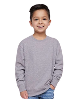 RADYAN® Toddler Fleece Crew Neck Long Sleeve Sweatshirt - 3317