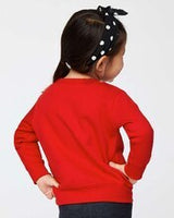 RADYAN® Toddler Fleece Crewneck Long Sleeve Sweatshirt - 3317