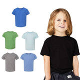 BELLA + CANVAS® Toddler Triblend Tee Crewneck Short Sleeve T-Shirt