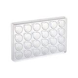 Transparent Polycarbonate Chocolate Mold, Coffee Cup 32 x 42mm x 29mm High, 24 Cavities