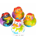 Paint Splatter Rubber Ducks