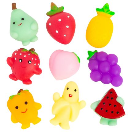 Mochi Gummy Fruit Toys Compact and Portable, Fits Comfortably
