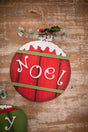 10” Deco Joy/Noel Ornament