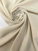 White Triacetate Polyester Crepe
