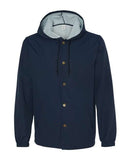 Men's Water-Resistant Hooded Windbreaker