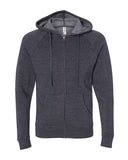 Independent Trading Co. Unisex Special Blend Raglan Full-Zip Hooded Sweatshirt