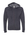 Independent Trading Co. Unisex Special Blend Raglan Full-Zip Hooded Sweatshirt