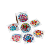 Prism Valentine Monster Sticker Roll - 100 Pc.