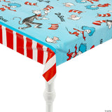 Seuss Plastic Tablecloth Roll 40" x 100 ft.