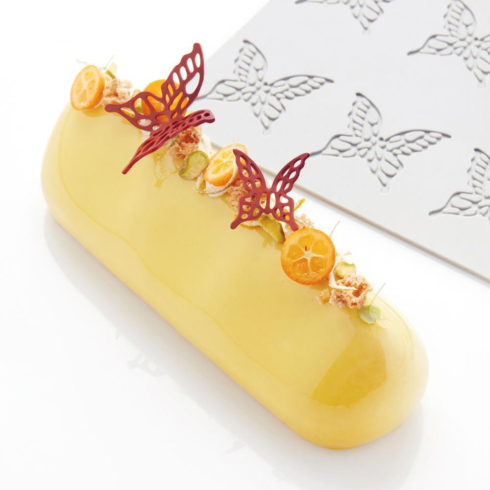 Pavoni MARIPOSA L Decorative Silicone Butterfly Mold, 8 Cavities