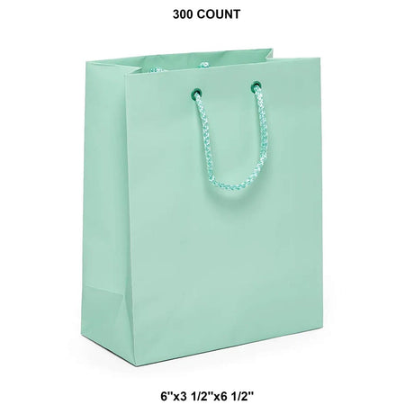 Premium Matte Euro Tote 6" x 3 1/2" x 6 1/2"