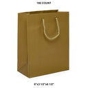 Chic Matte Euro Tote 6" x 3 1/2" x 6 1/2"