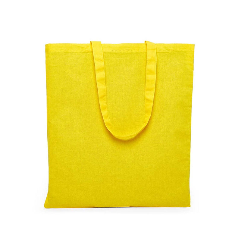 Practical Flat Cotton Tote 15" x 16 1/2"