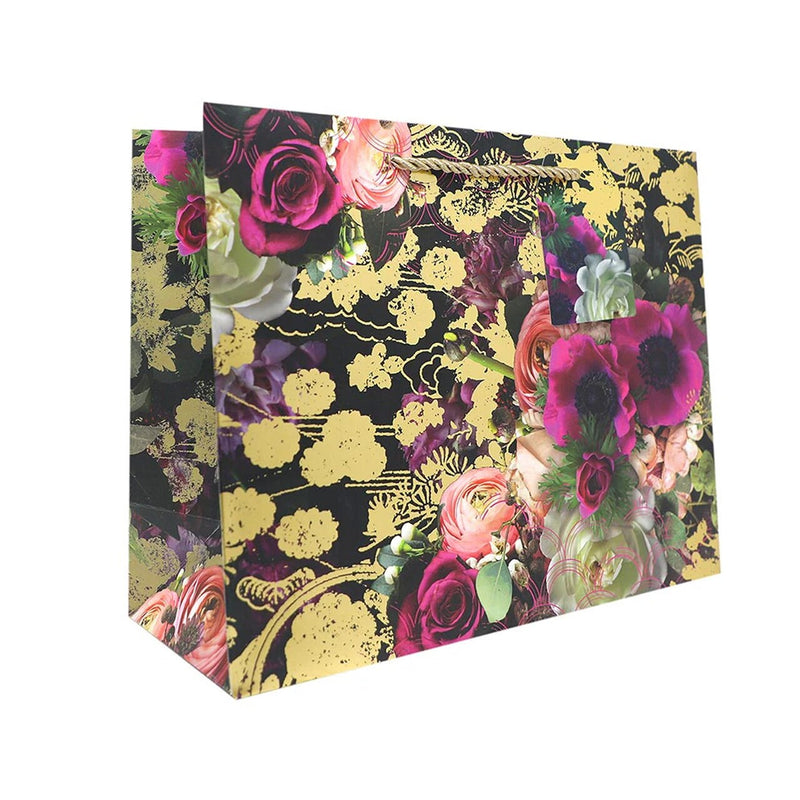 Elegant Patterned Gift Bags 10" x 5" x 12-1/2"
