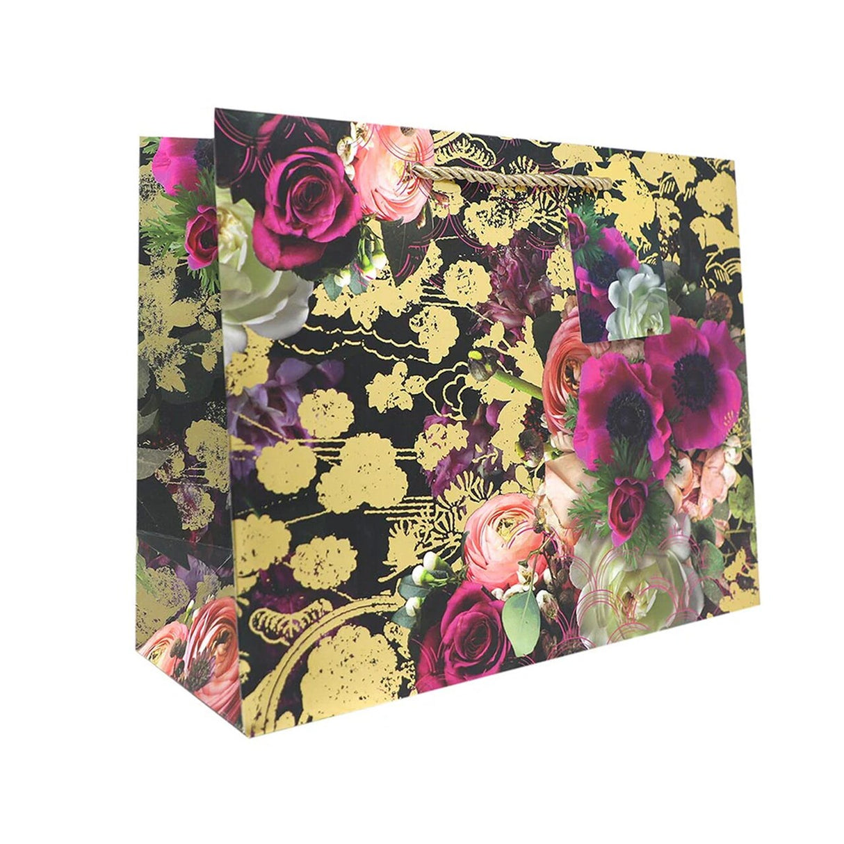 Elegant Patterned Gift Bags 10" x 5" x 12-1/2"