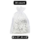 5" x 8" Organza Bag Ideal for Wedding Favors