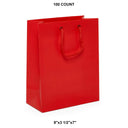 Functional Matte Euro Tote 9" x 3 1/2" x 7"