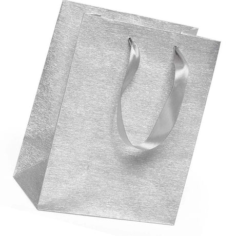 Metallic Euro Totes Brushed Finish 10 1/4'' X 4 3/4'' X 13 5/8'' Retail