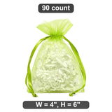 Mini Organza Pouches 4” x 6” for Small Gifts