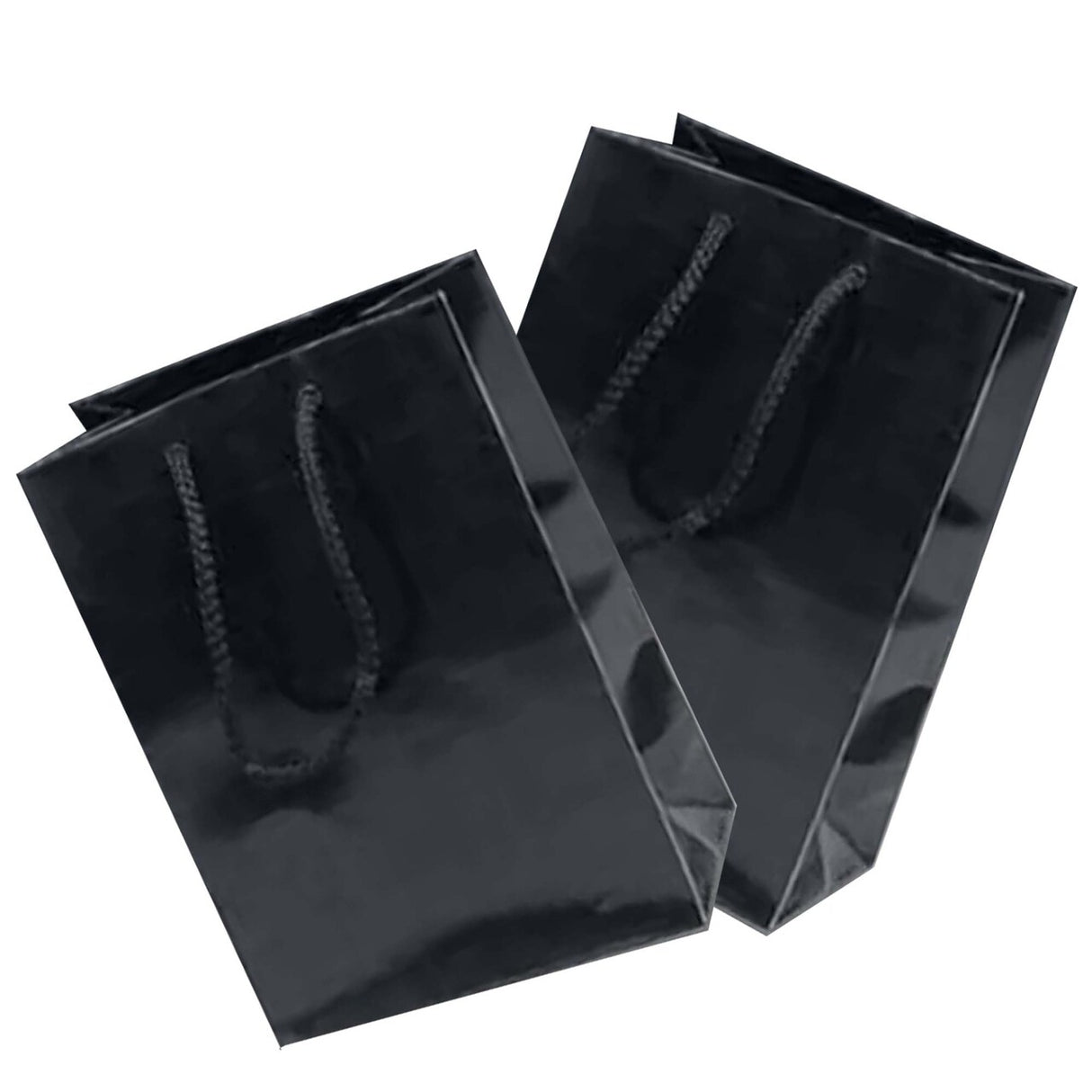 Stylish 8'' x 4'' x 10'' Glossy Euro Totes for Retail Packaging