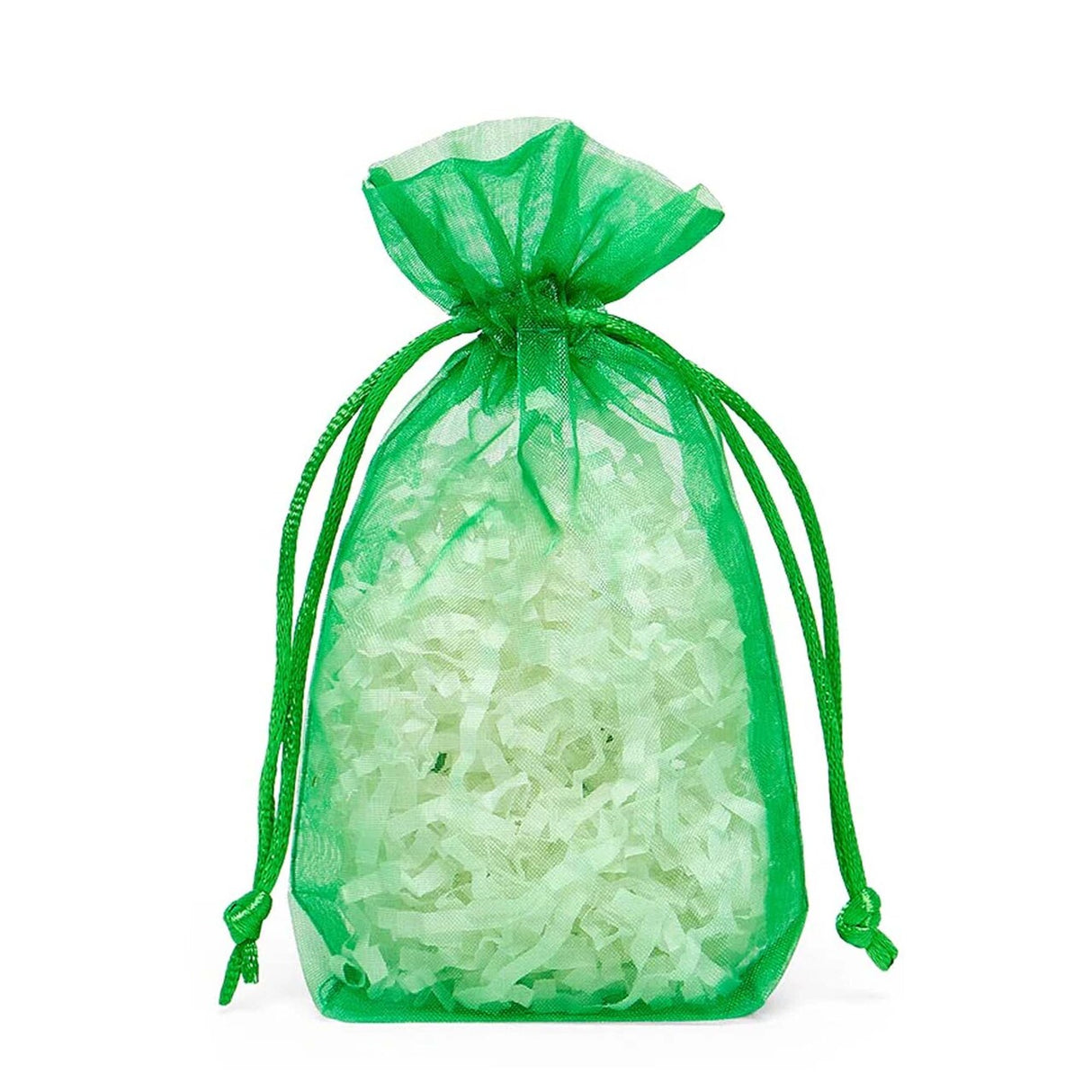 Flat Bottom Organza Bags 3 1/2''x1''x5 1/2'' for Small Gift Bags