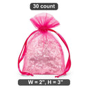 2" x 3" Organza Bag Small and Handy for Favors