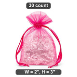 2" x 3" Organza Bag Small and Handy for Favors