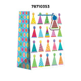 Versatile Patterned Gift Bags 10" x 4" x 8"