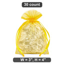 Standard 3” x 4” Organza Bags Gift Wrapping Essentials