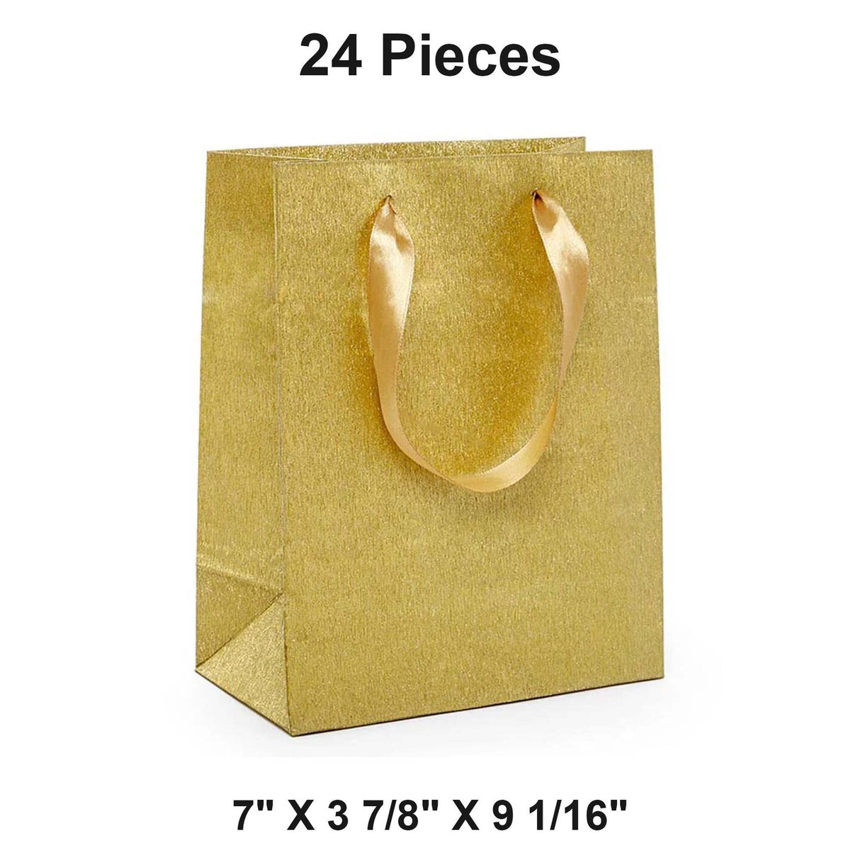 Metallic Euro Totes Brushed Finish 7'' X 3 7/8'' X 9 1/16'' High-Quality