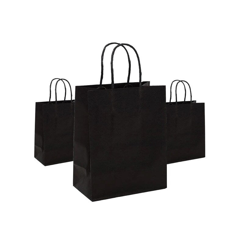 Large Kraft Tinted Color Shopping Bag 16" x 6" x 12"