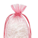 Flat Bottom Organza Bags 5 1/2''x11/2''x10 1/2'' for Deluxe Packaging
