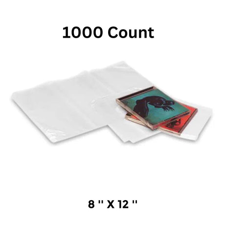 Flat Shrink Bags 8'' X 12'' Storage Solution
