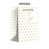 Fun Patterned Gift Bags 10" x 4" x 8"