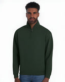 JERZEES® Nublend Cadet Collar Quarter-Zip Long Sleeve Sweatshirt