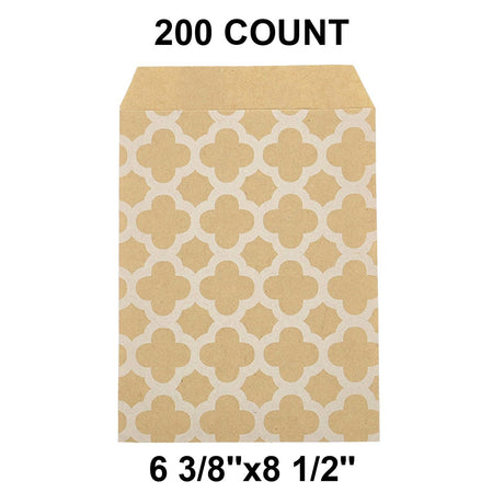 Reliable White Paper Merchandise Bags 6 3/8" x 8 1/2"