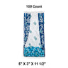 Christmas Patterned Cello Bags 5” x 3” x 11.5”