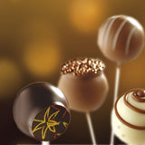 Pavoni Chocoflex Mold for Ganache and Chocolate, 2 Piece, for Bon-Bons, 25mm Dia x 26.4mm High, 67 Cavities