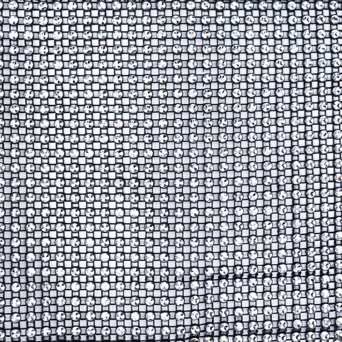 O'Creme Black & Silver Rhinestone Wrap, 4-1/2" x 1 Yard