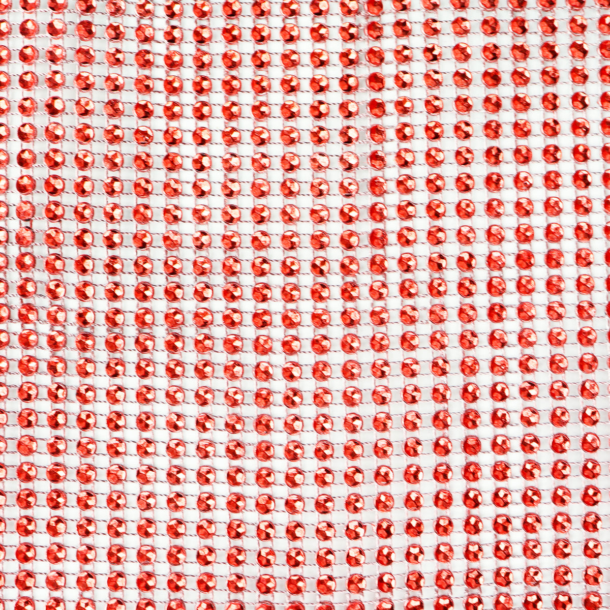 O'Creme Red Rhinestone Wrap, 4-1/2" x 1 Yard