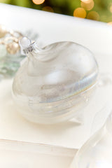4" - 6" Pearlescent Swirl Ornament