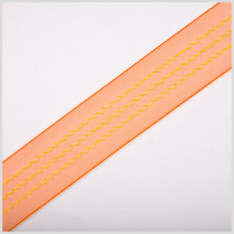 Orange Sheer Ribbon