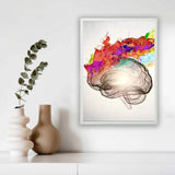 Large White Picture Frame 19.75x27.5 – Kid-Safe Plastic Front, Lightweight Wall Frame