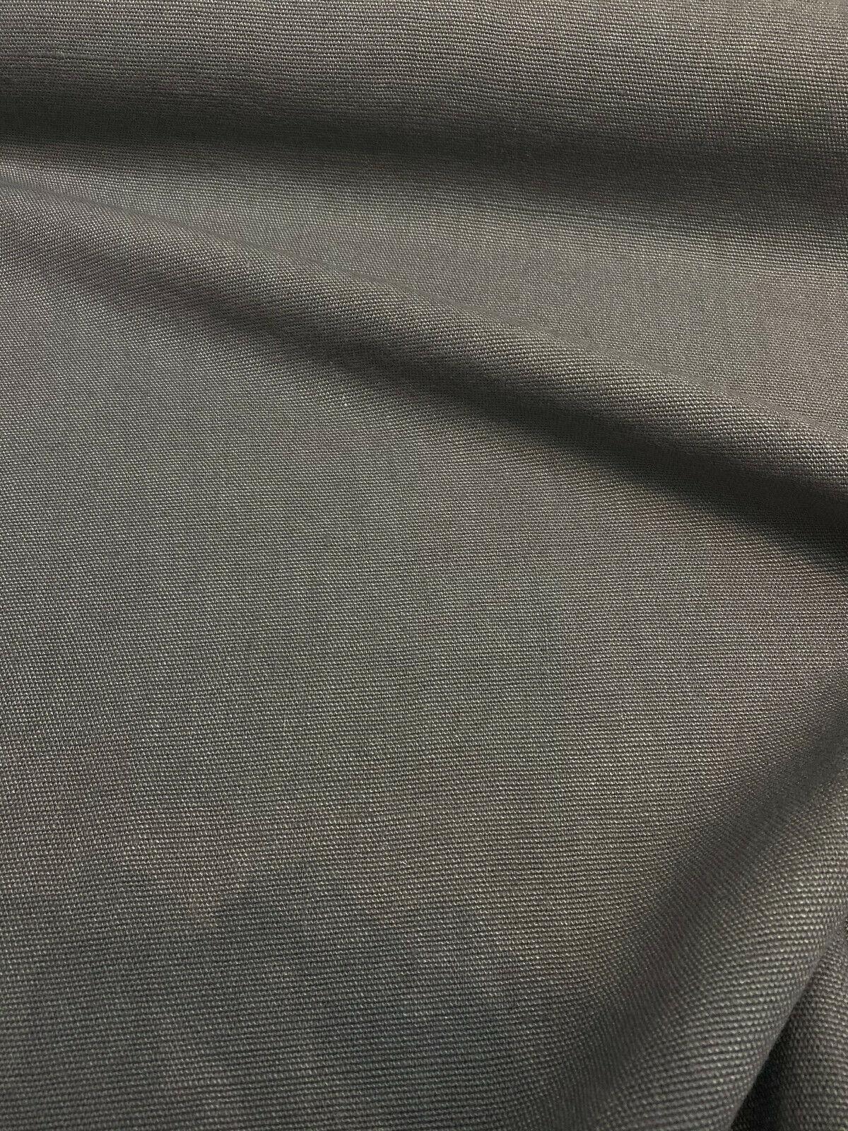 Ventanas Belgian Linen Fabric - Slate Gray, 56" Width (1 Yard)