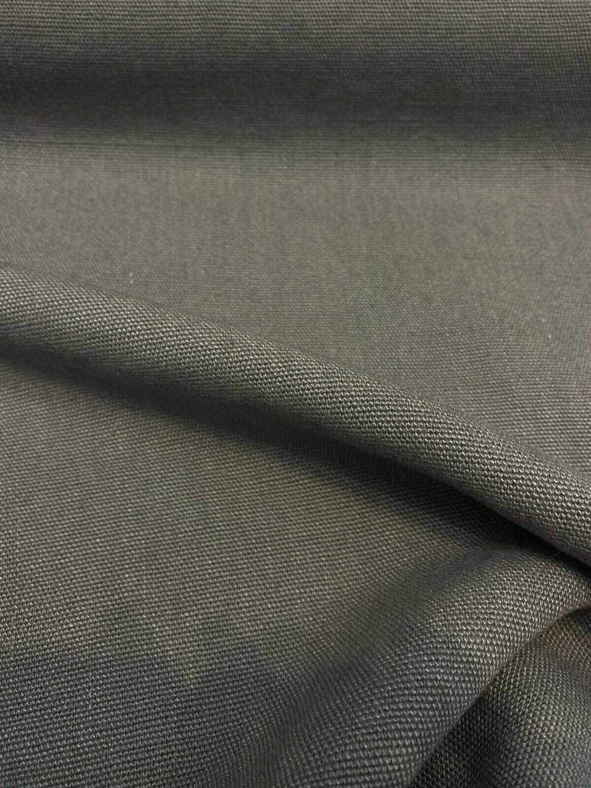 Ventanas Belgian Linen Fabric - Slate Gray, 56" Width (1 Yard)