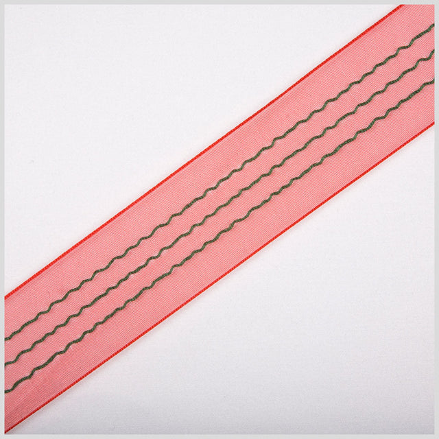 1.5" Red Sheer Ribbon