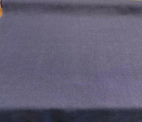 100% Belgian Linen Fabric - Blue Denim Ventanas, 56" Width (1 Yard)