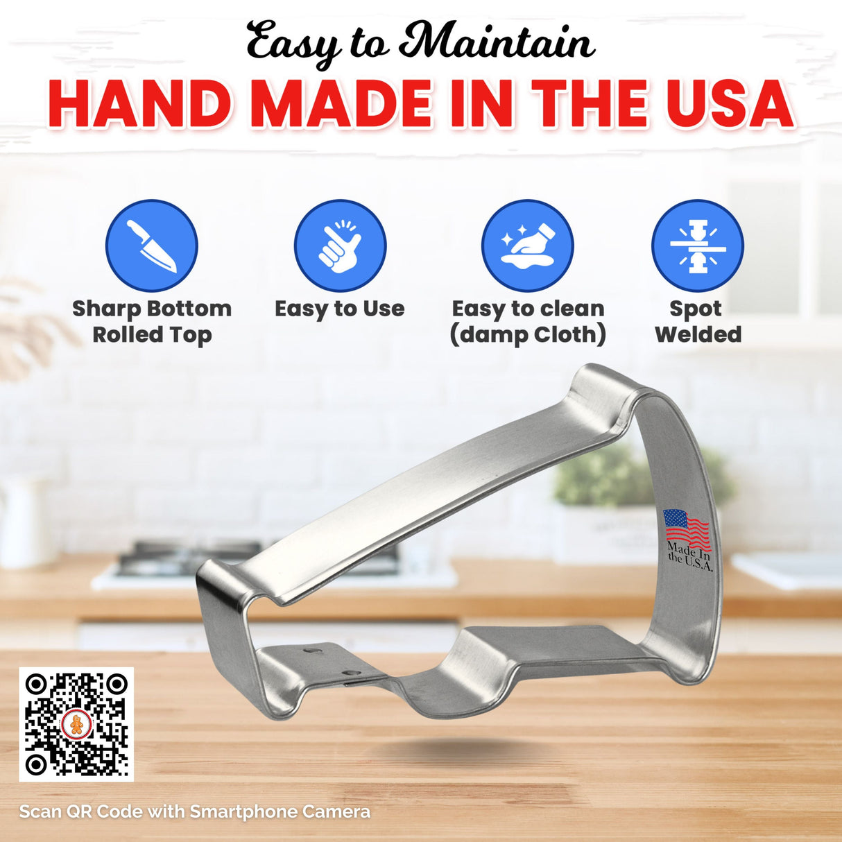 Megaphone Cookie Cutter 3.5 in B1446