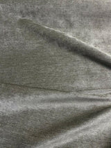 De Leo Venetian Ambient Faux Velvet Fabric - Ambient Taupe, Heavy Weight, 55" Width (1 Yard)