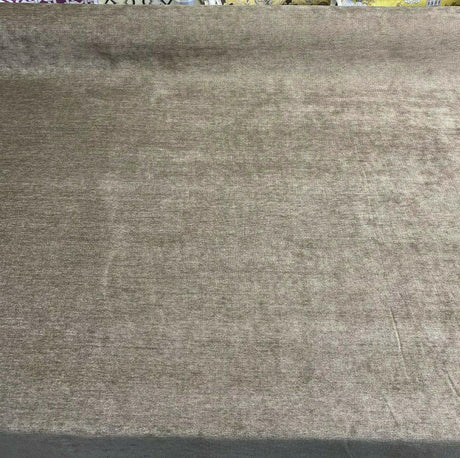 De Leo Venetian Ambient Faux Velvet Fabric - Ambient Taupe, Heavy Weight, 55" Width (1 Yard)